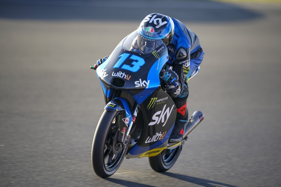 Челестино Виетти взял второй Гран-При с начала сезона-2020 в Moto3