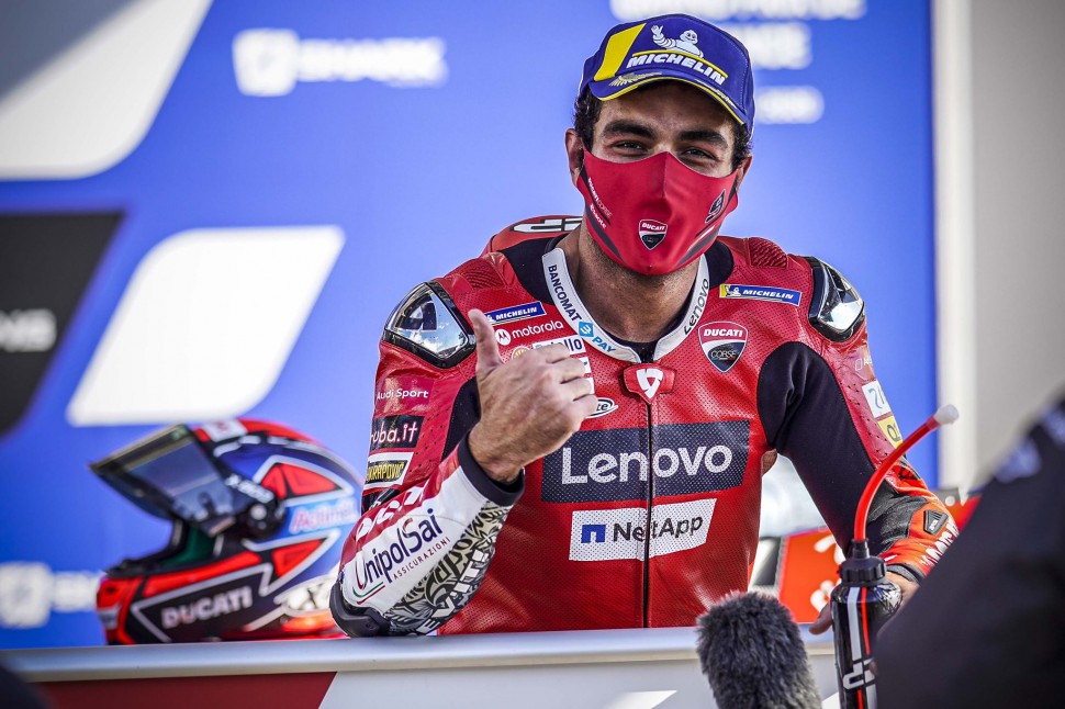 Данило Петруччи выиграл Гран-При Франции в классе MotoGP