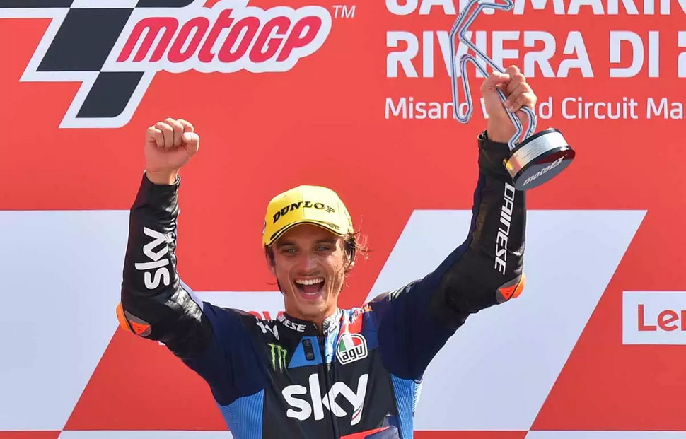 Лука Марини один из главных претендентов на титул чемпиона Moto2 в 2020 году