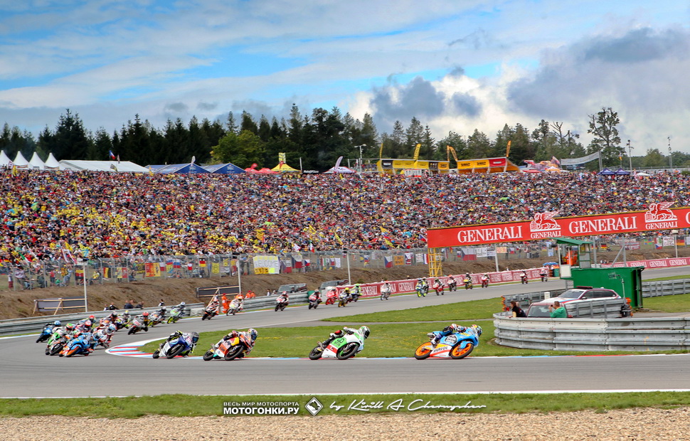Automotodrom Brno принимает Гран-При Чехии на протяжении 30 лет