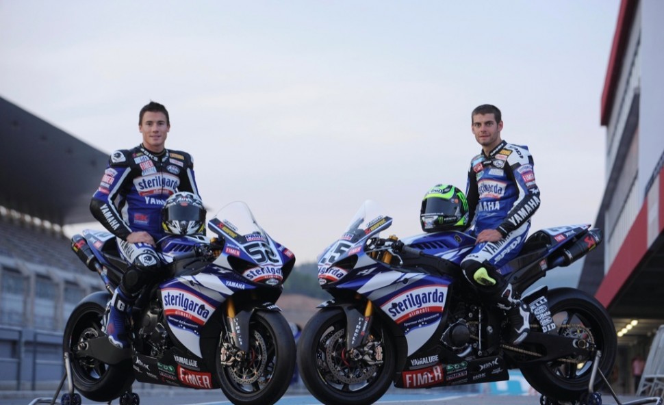Напарники по заводской команде Yamaha в World Superbike - Тозланд и Кратчлоу