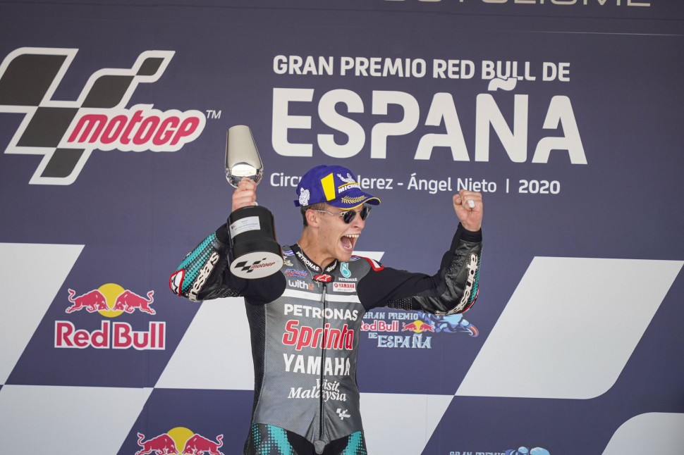 Дебютная победа Фабио Куартараро на Гран-При Испании в Хересе