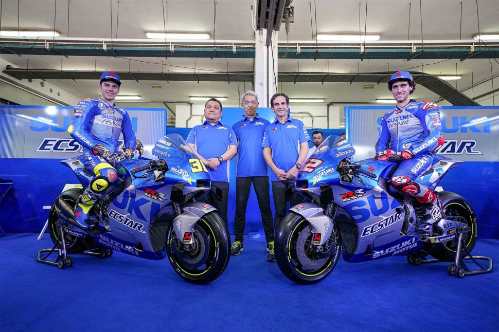 Team Suzuki Ecstar - команда-чемпион MotoGP 2020 года