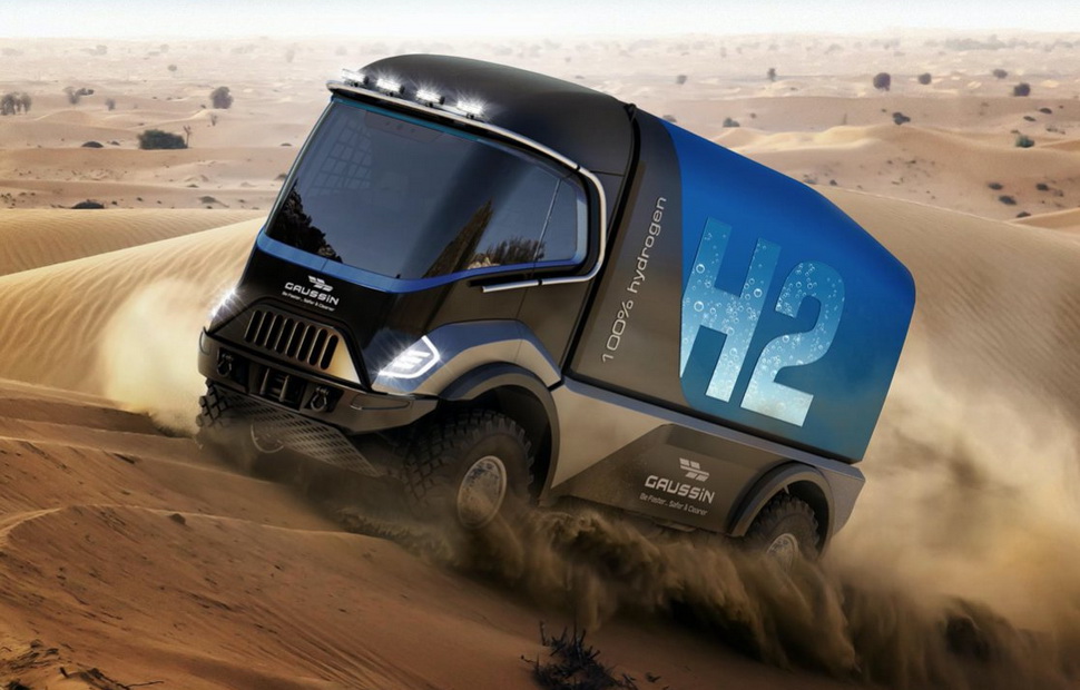 Первый грузовик компании Gaussin на водороде выйдет на старт Дакара в 2022 году