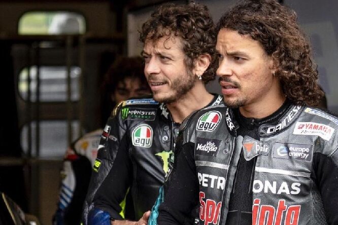 Валентино Росси и Франко Морбиделли - новые напарники в Petronas Yamaha SRT MotoGP
