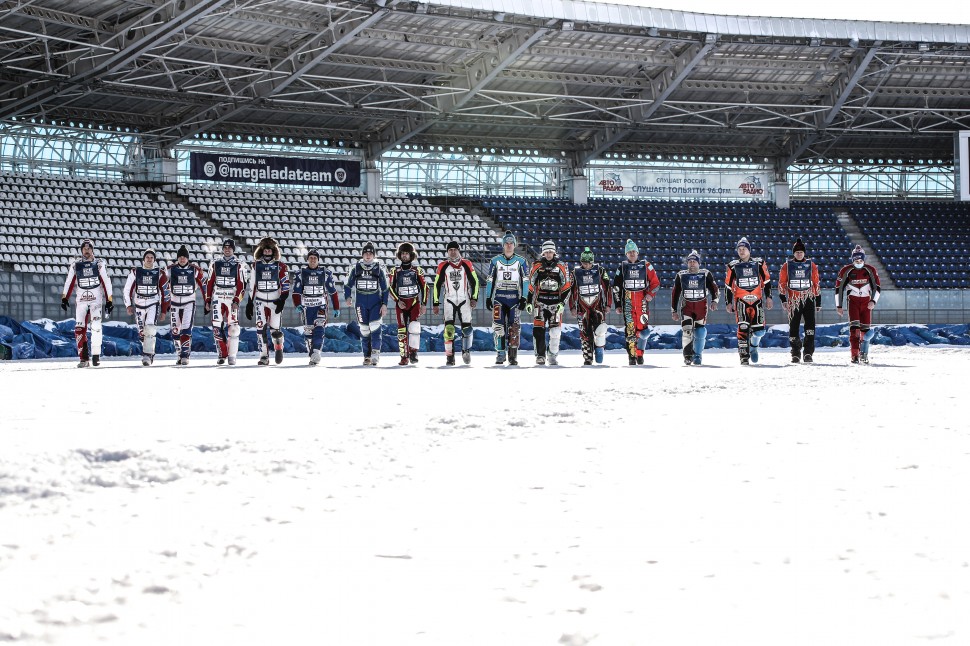 Участники FIM Ice Speedway Gladiators 2021 в Тольятти