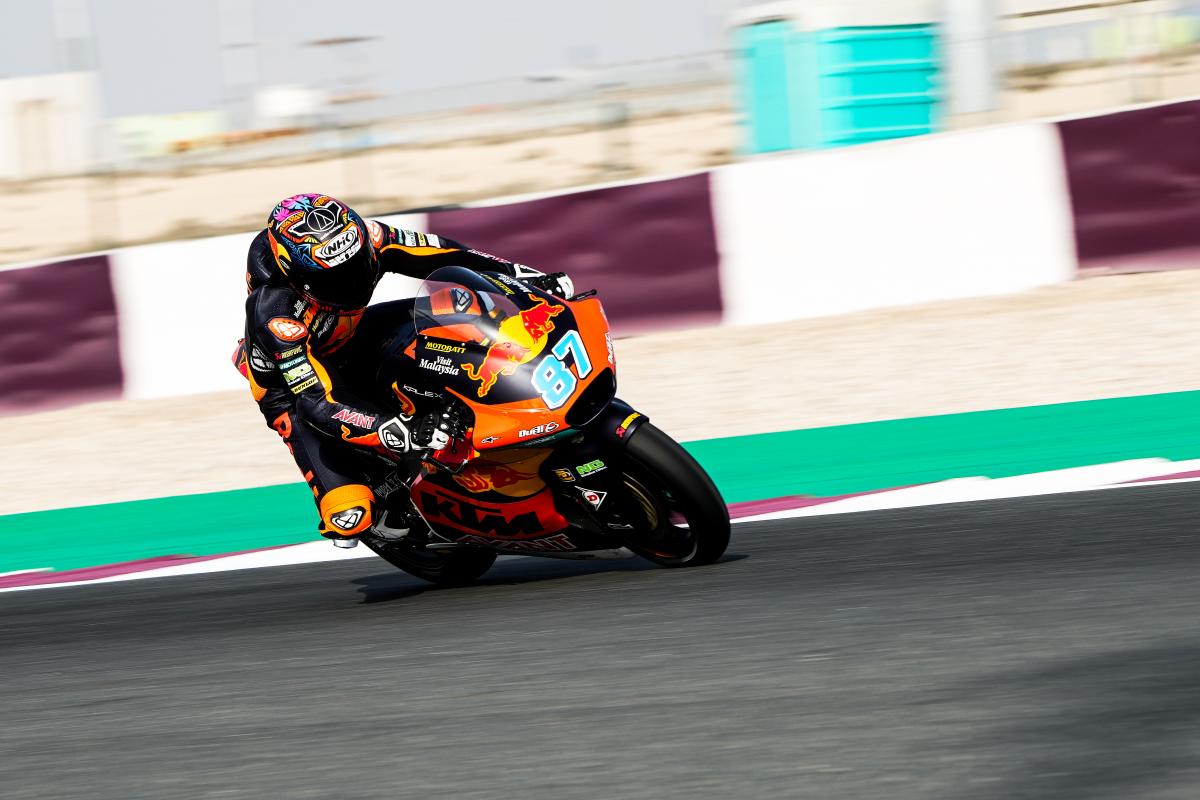 Реми Гарднер возглавил первый день тестов IRTA Moto2 в Катаре