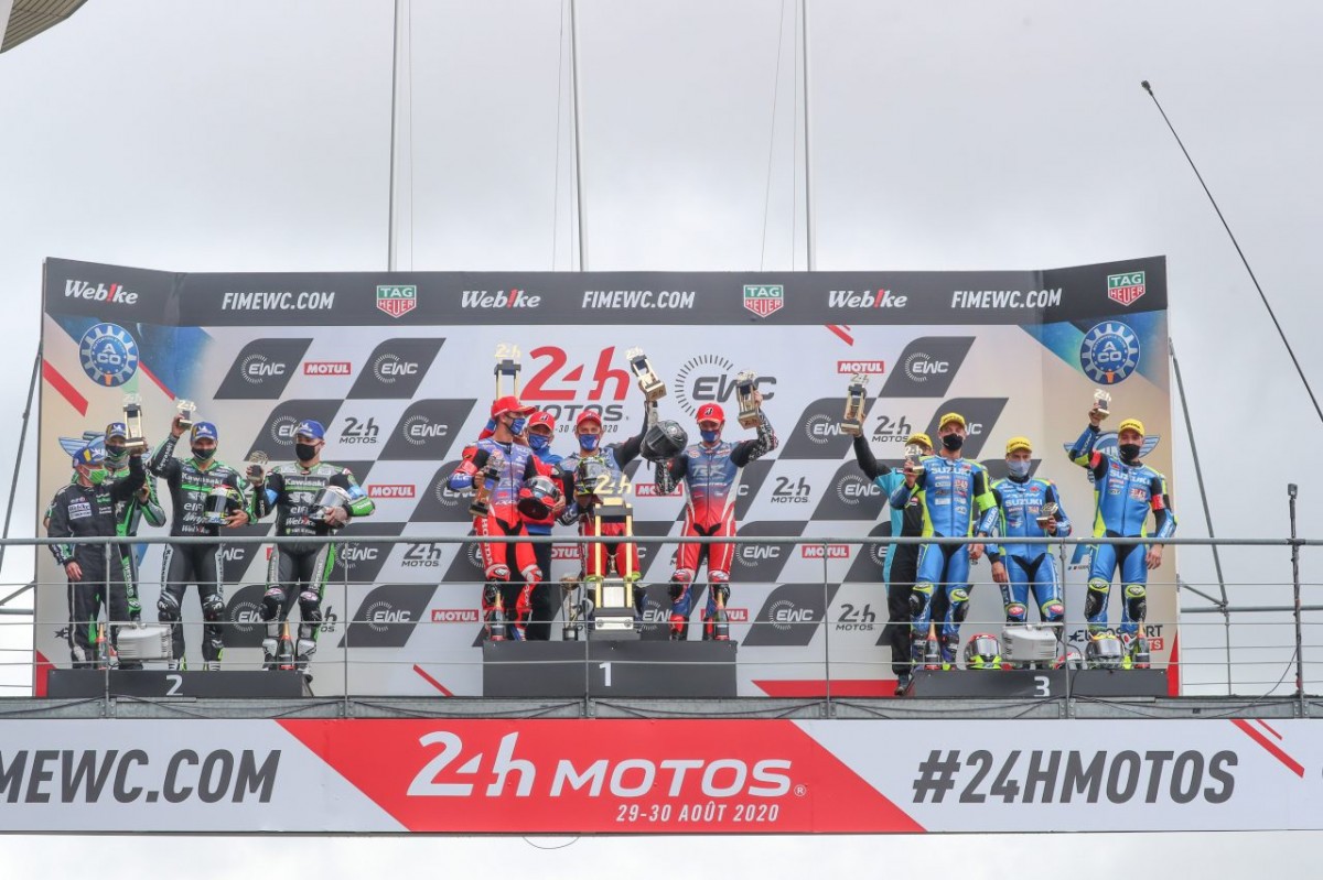 F.C.C TSR Honda выиграла 24 Heurs Motos в 2020 году