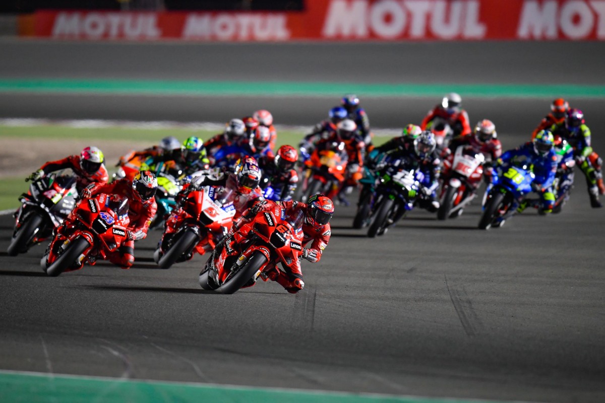 Старт Гран-При Катара MotoGP 2021 