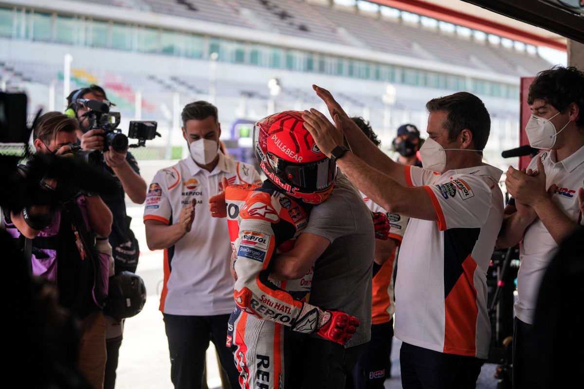 Марк Маркес: возвращение в MotoGP со слезами на глазах