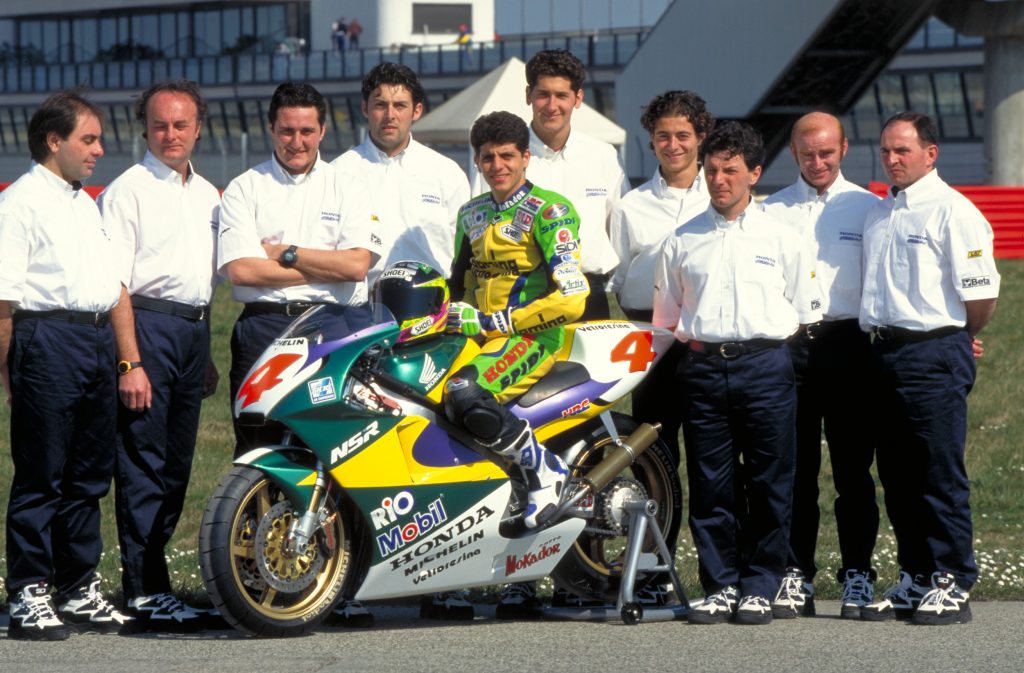 Дебют Gresini Racing в MotoGP (GP500) в 1999 году