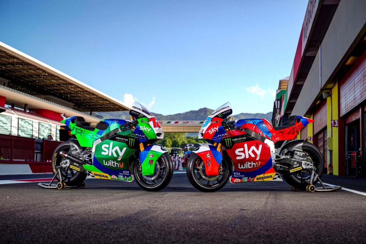 Домашние цвета Sky Racing Team VR46, Муджелло, Гран-При Италии