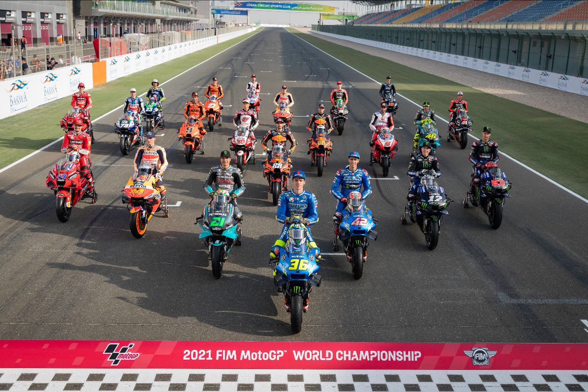 MotoGP класс-2021: 22 пилота на мотоциклах 6-ти разных производителей