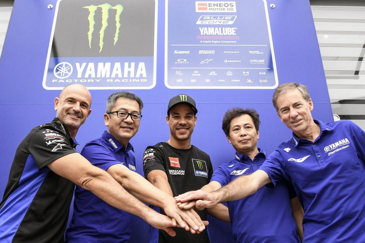 Yamaha Factory Racing приветствует Франко Морбиделли в заводской команде MotoGP!