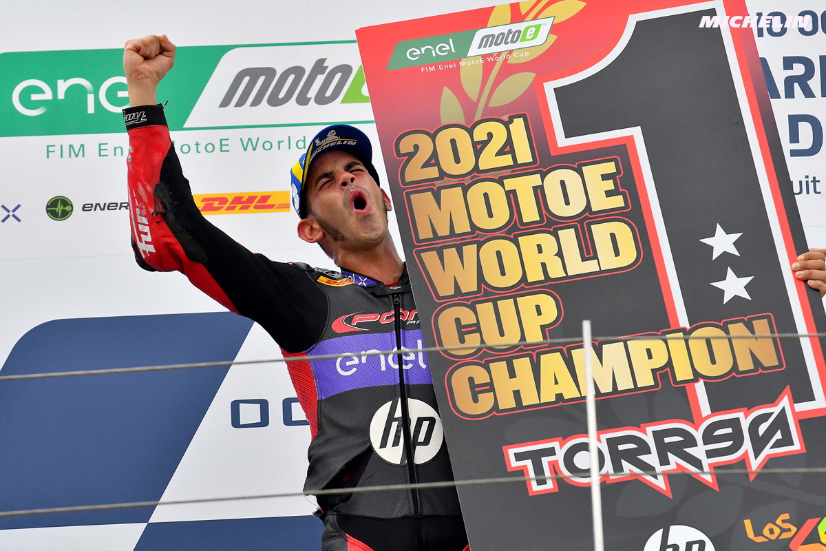 Жорди Торрес - 2-кратный победитель Кубка мира по MotoE