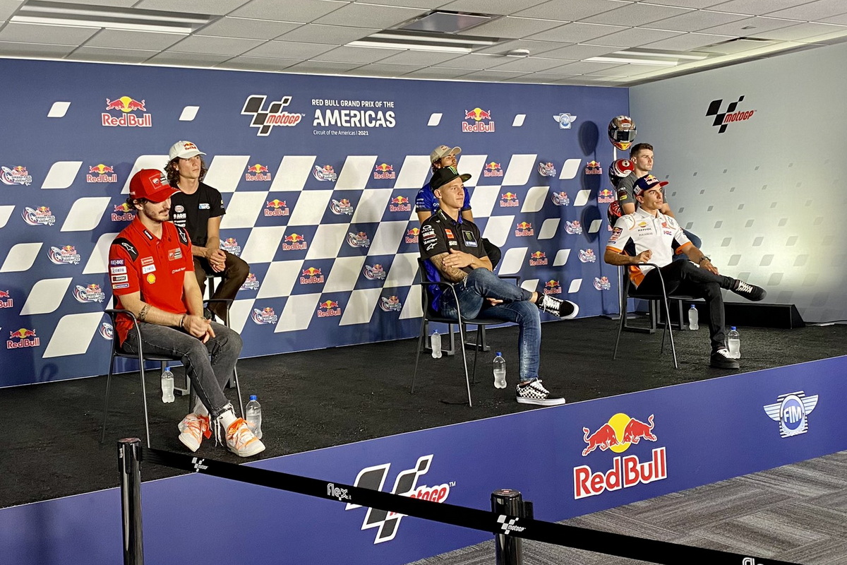 Пресс-конференция Гран-При Америк по MotoGP
