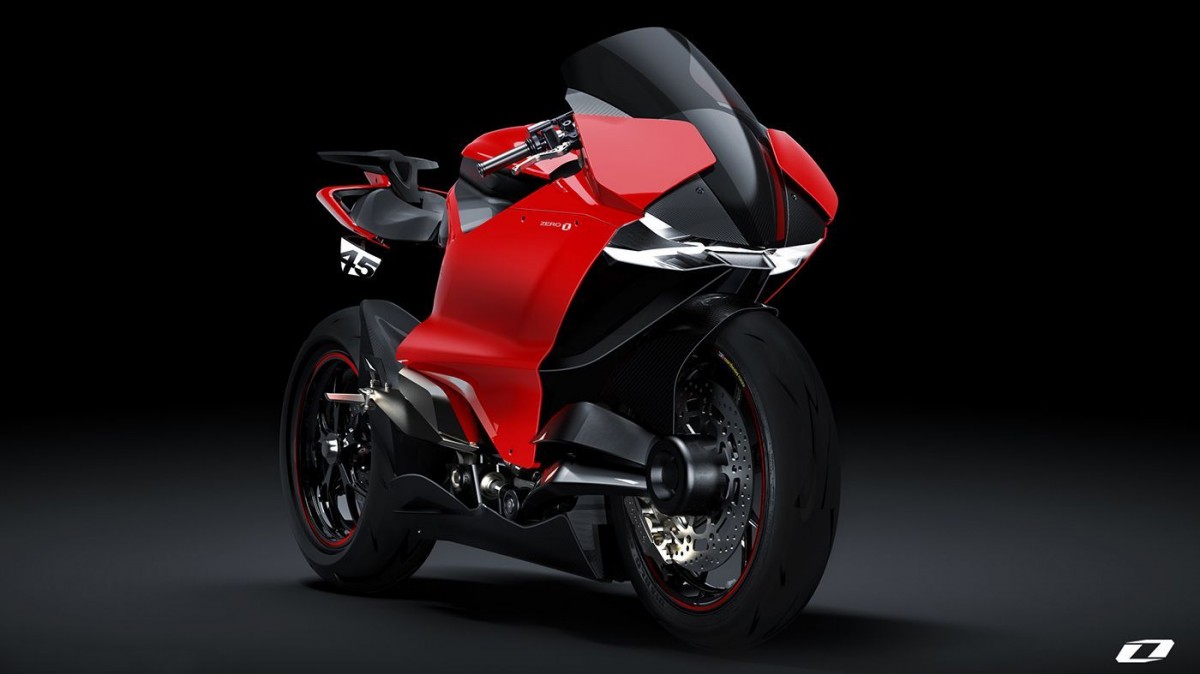 В Интернете много скетчей, как мог бы выглядеть первый электро супербайк Ducati Zero... но не больше скетчей!
