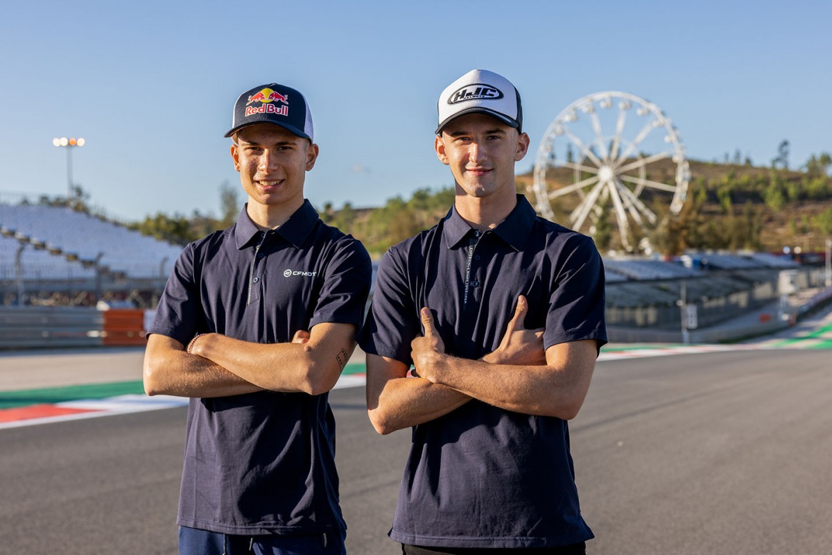 Чави Артихас и Карлос Татай станут официальными пилотами CFMoto в Moto3
