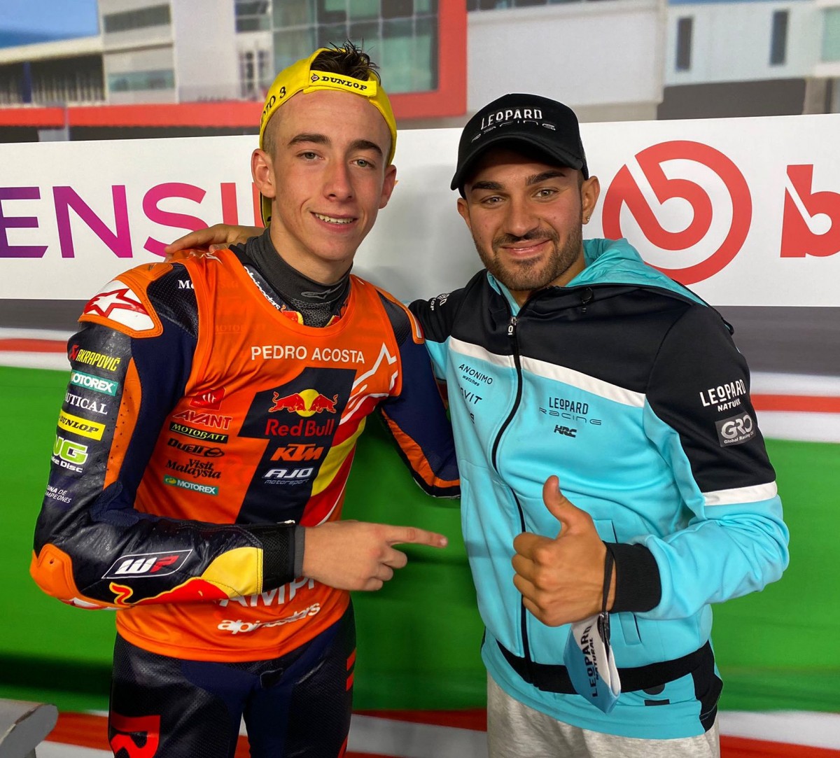 Схватка Педро Акосты и Денниса Фоджии продолжится в 2022 году в Moto2