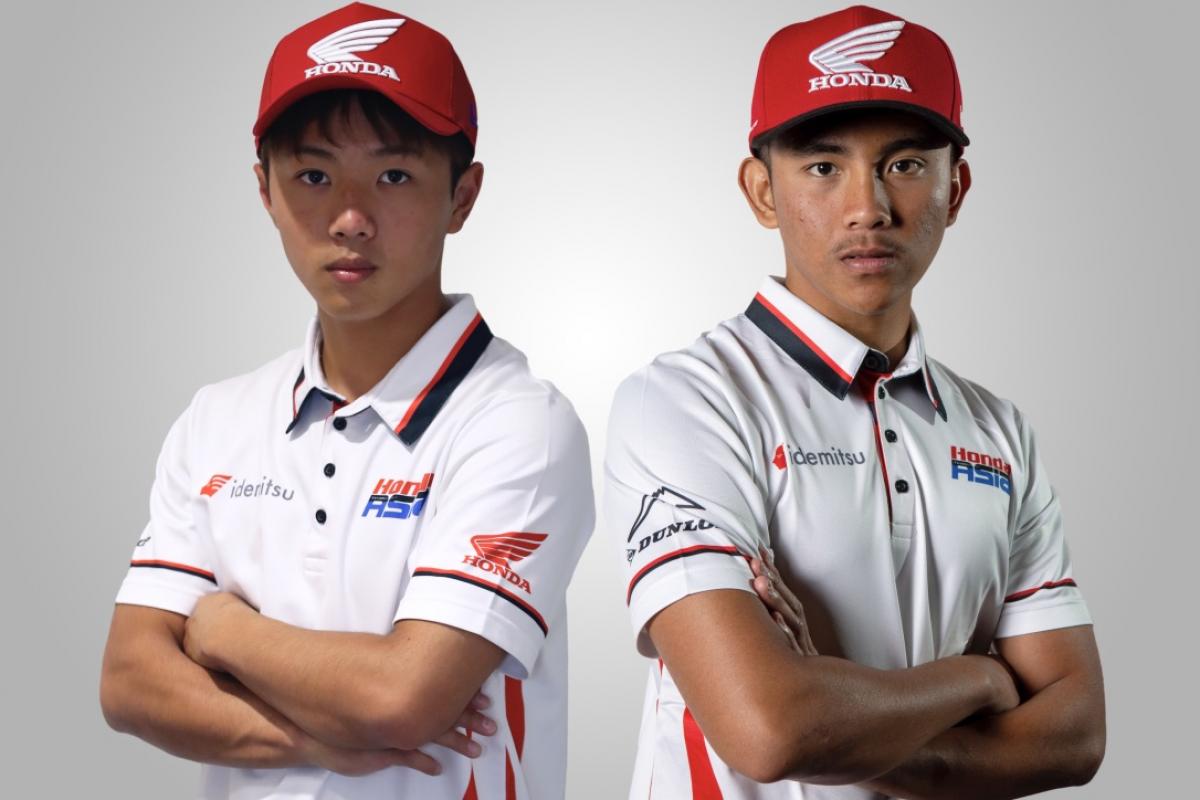 Тайя Фурусато и Марио Аджи вступают в мировой Moto3 с Honda Team Asia
