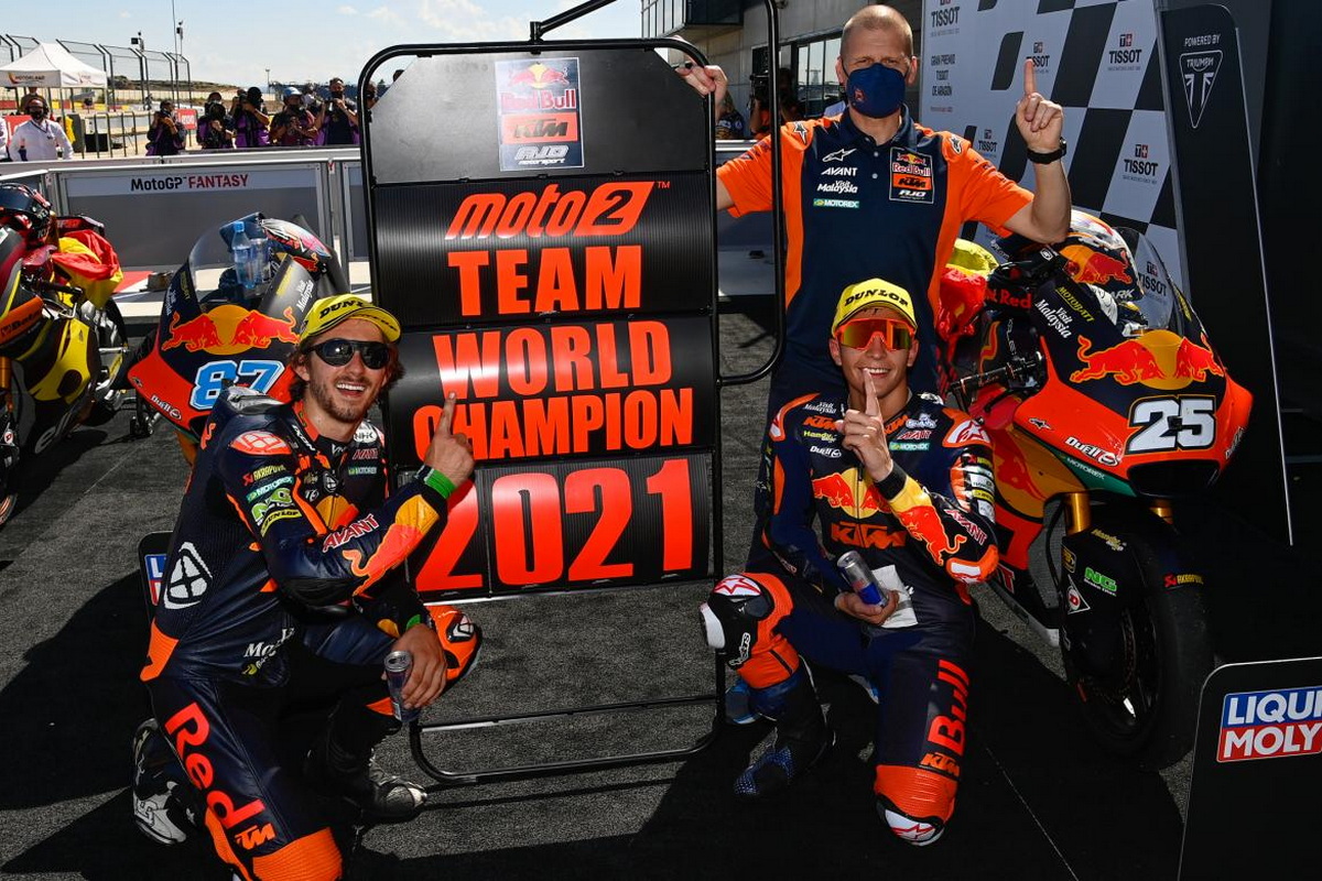 Red Bull KTM Ajo - команда-чемпион мира Moto2