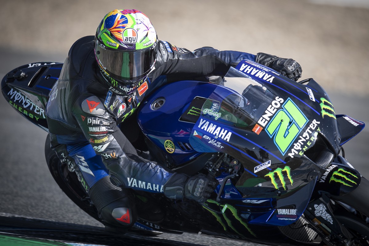 Франко Морбиделли стал быстрейшим Yamaha в первый день тестов IRTA