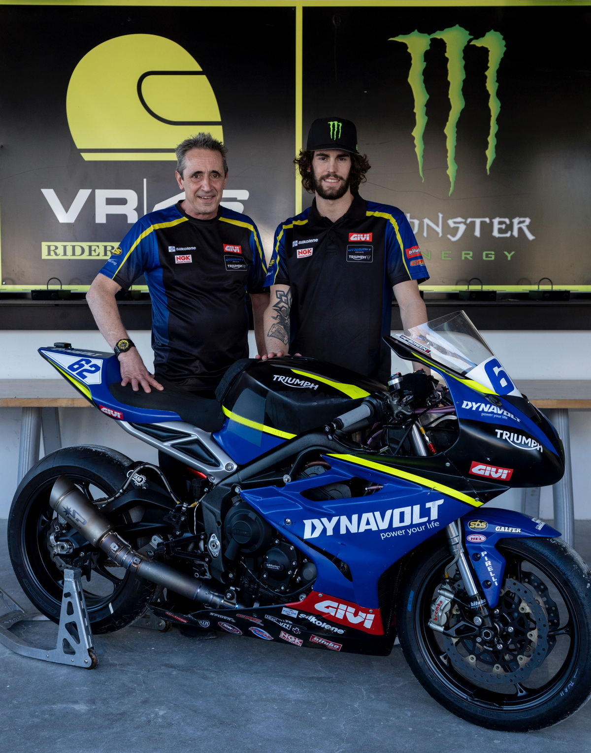 Стефано Манци вступает в World Supersport с заводской командой Triumph и при поддержке VR46 Riders Academy