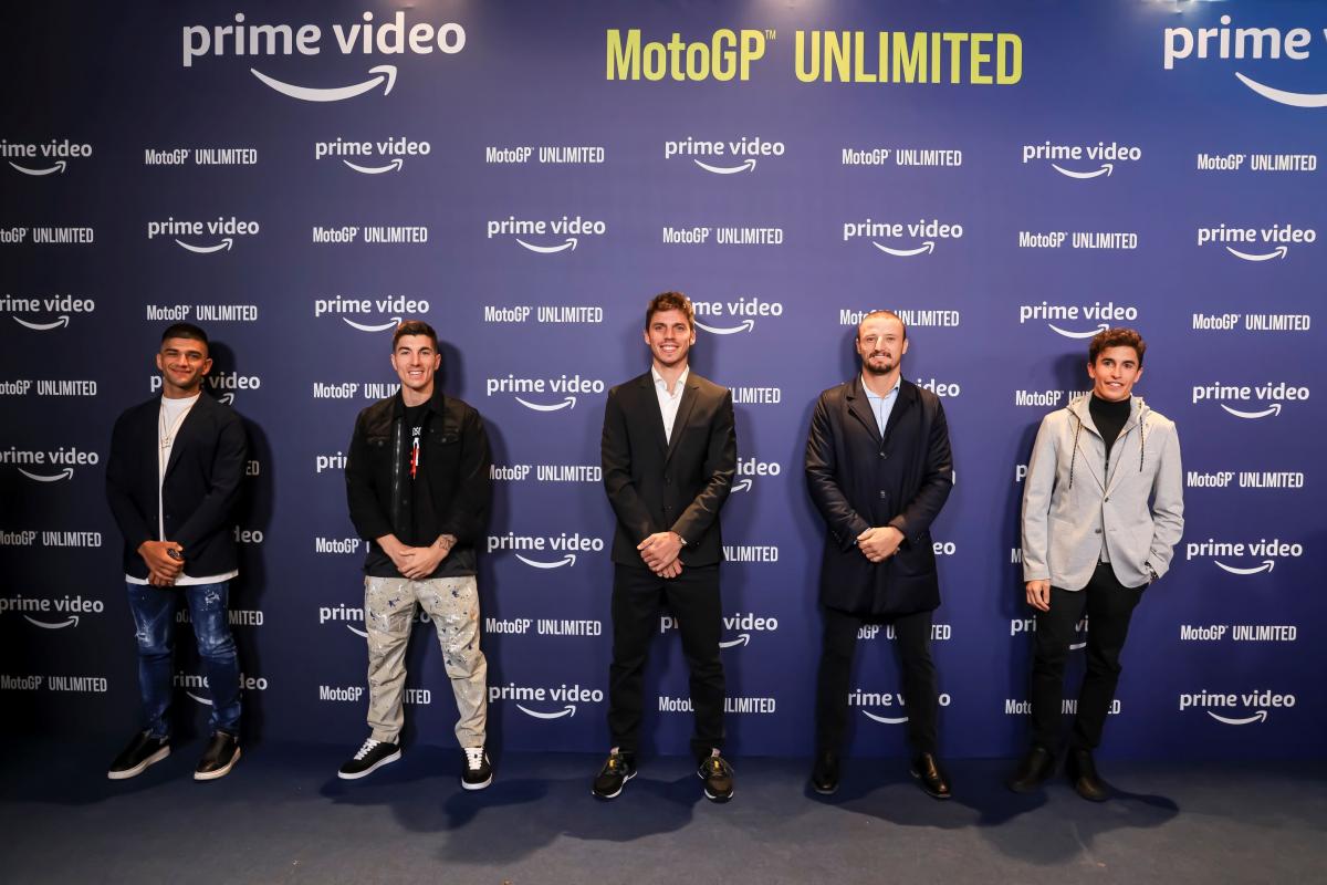 Звезды MotoGP представили в Мадриде новый сериал MotoGP Unlimited