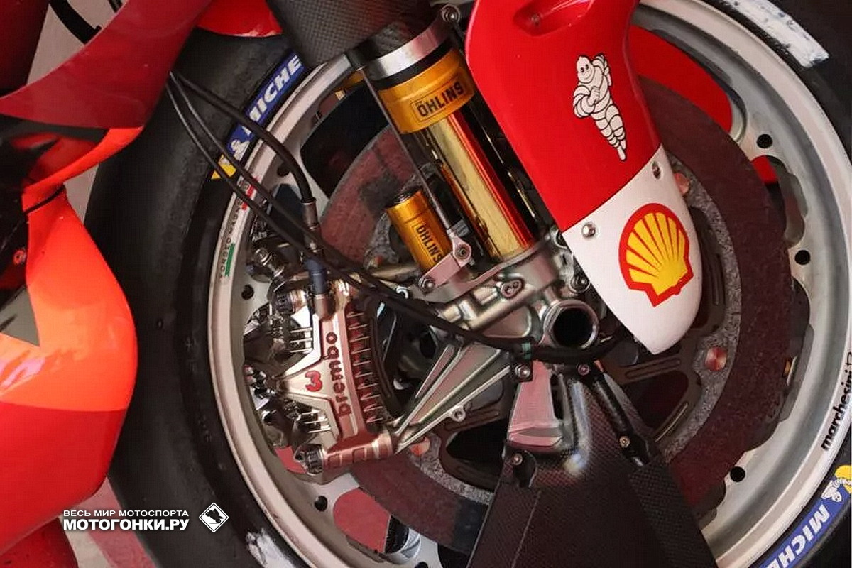 Новые облегченные диски Marchesini на Ducati GP22 Пекко Баньяи