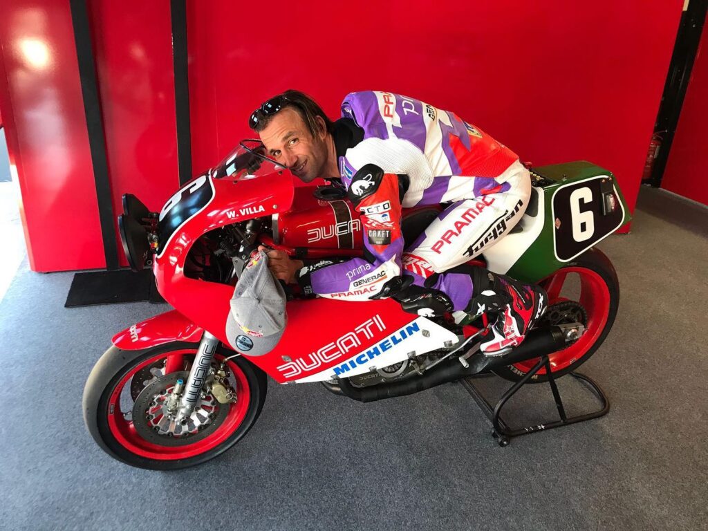 Жоан Зарко - известный фанат винтажных мотоциклов Ducati