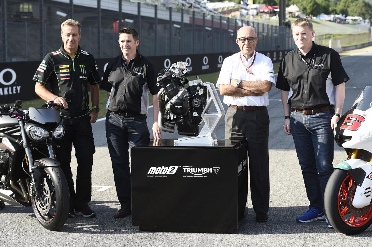 Triumph 765 стал базовым двигателем чемпионата мира по Мото Гран-При в классе Moto2 в 2019 году