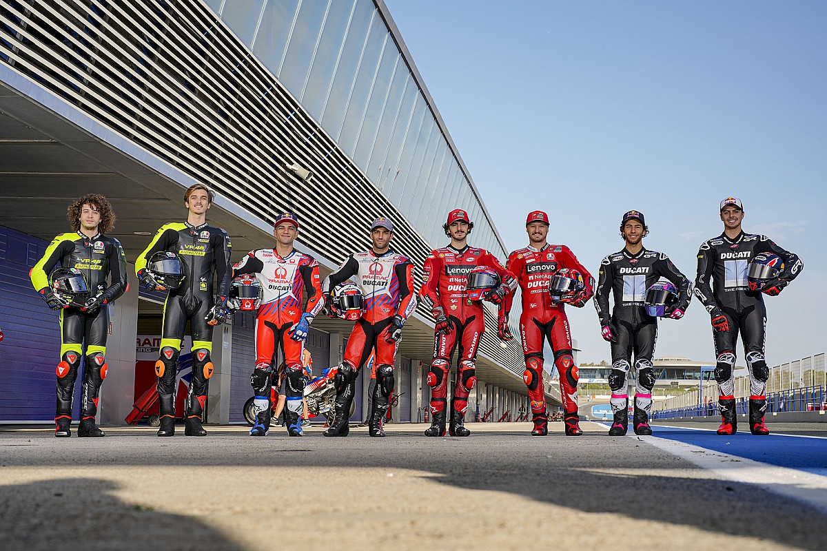 Восьмерка пилотов Ducati в 2023 году претерпит небольших изменения