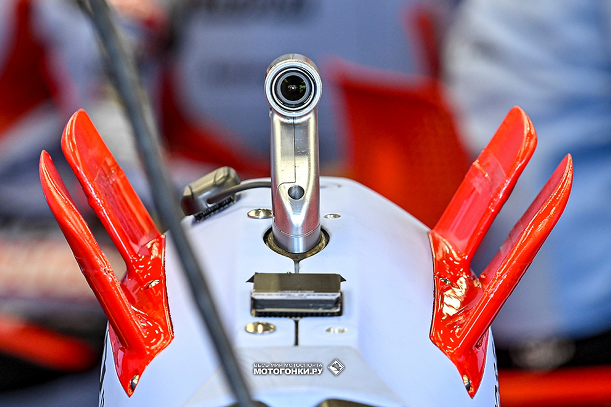 Винглеты на хвосте Ducati команды Gresini Racing