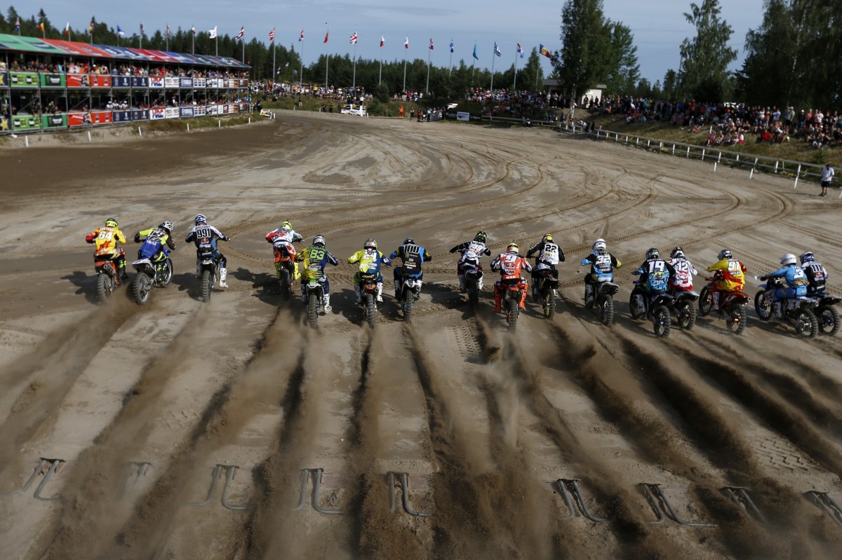 Старт Гран-При Финляндии 2014 года MXGP