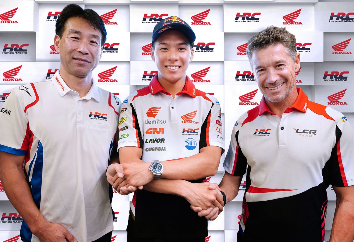 Такааки Накагами остается в LCR Honda MotoGP на 2023 год