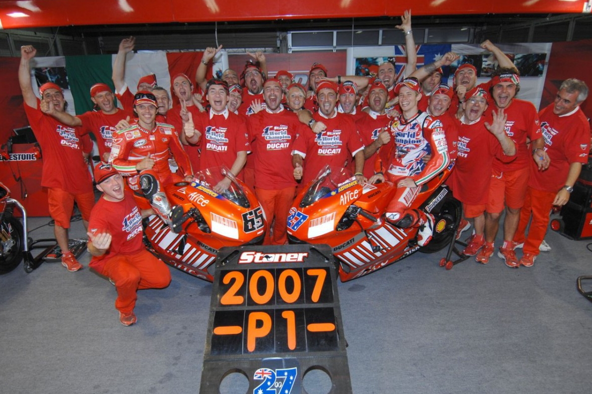 Кейси Стоунер принес Ducati первую и единственную пока Тройную Корону в 2007 году