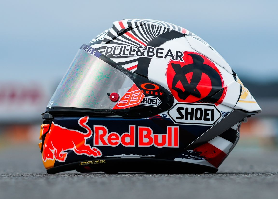 Специальный шлем Марка Маркеса для Гран-При Японии MotoGP 2022 года