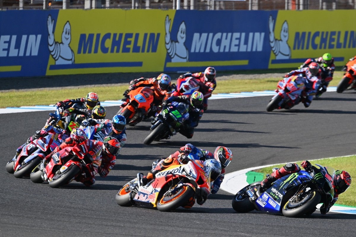 Старт Гран-При Японии MotoGP 2022 года