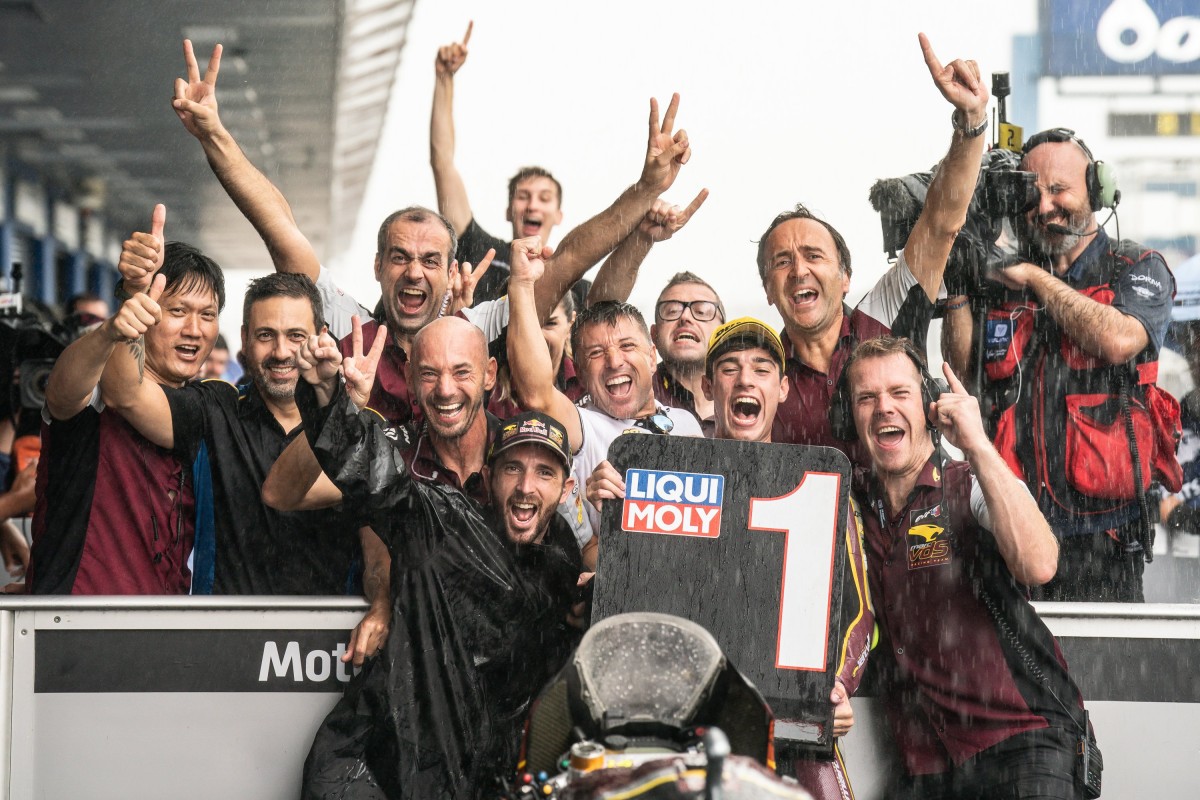Победителем Гран-При Таиланда Moto2 был назван пилот Marc VDS Racing Тони Арболино