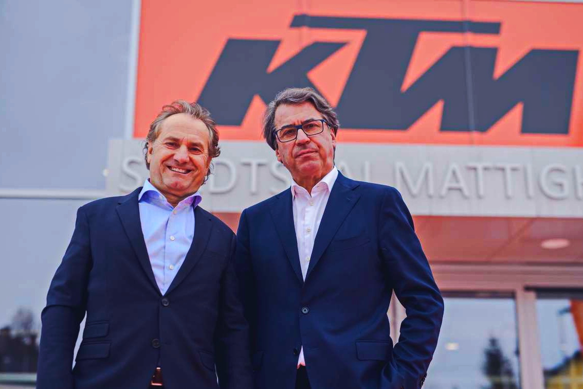 Хуберт Трункенпольц и Штефан Пире, партнеры по большому бизнесу KTM