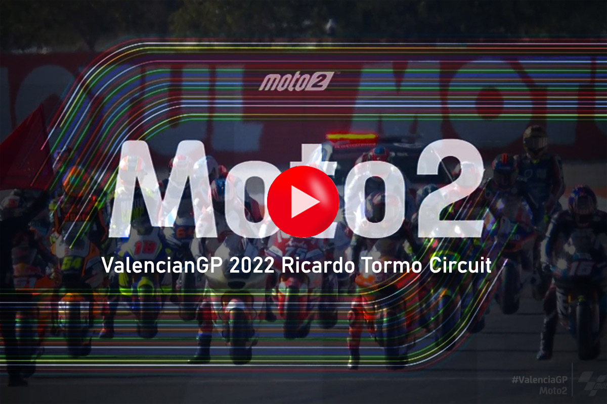 Смотрите Гран-При Валенсии Moto2 2022 года от старта до финиша