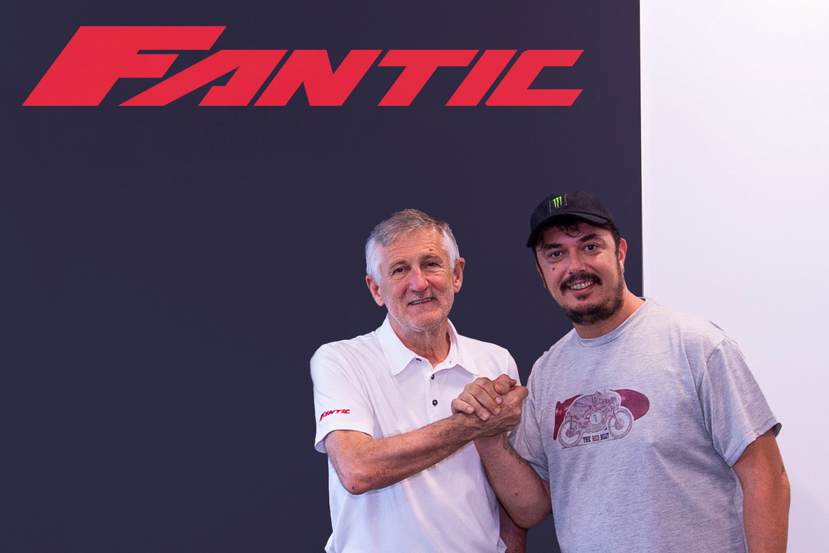 Менеджер VR46 Racing Team Уччио и босс FANTIC анонсировали запуск официальной команды итальянского бренда в Moto2