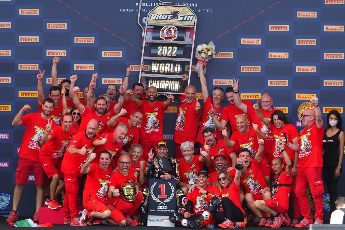 Ducati вместе с Альваро Баутистой добилась победы в WSBK и завершила сезон с Тройной Короной