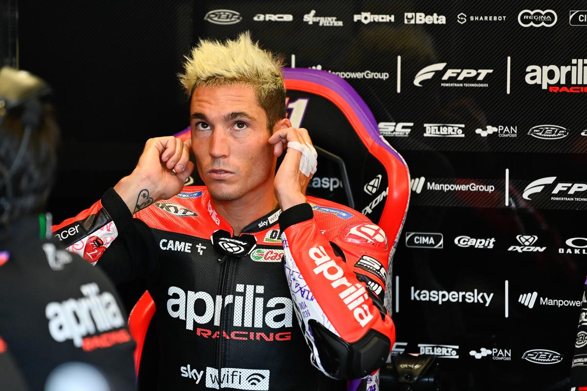Алеш Эспаргаро - один из самых физически сильных пилотов MotoGP