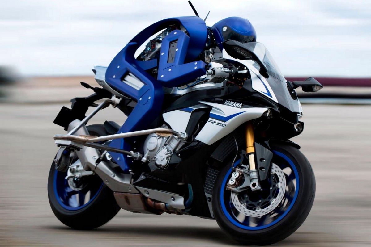 Yamaha Motobot на тестах в Америке