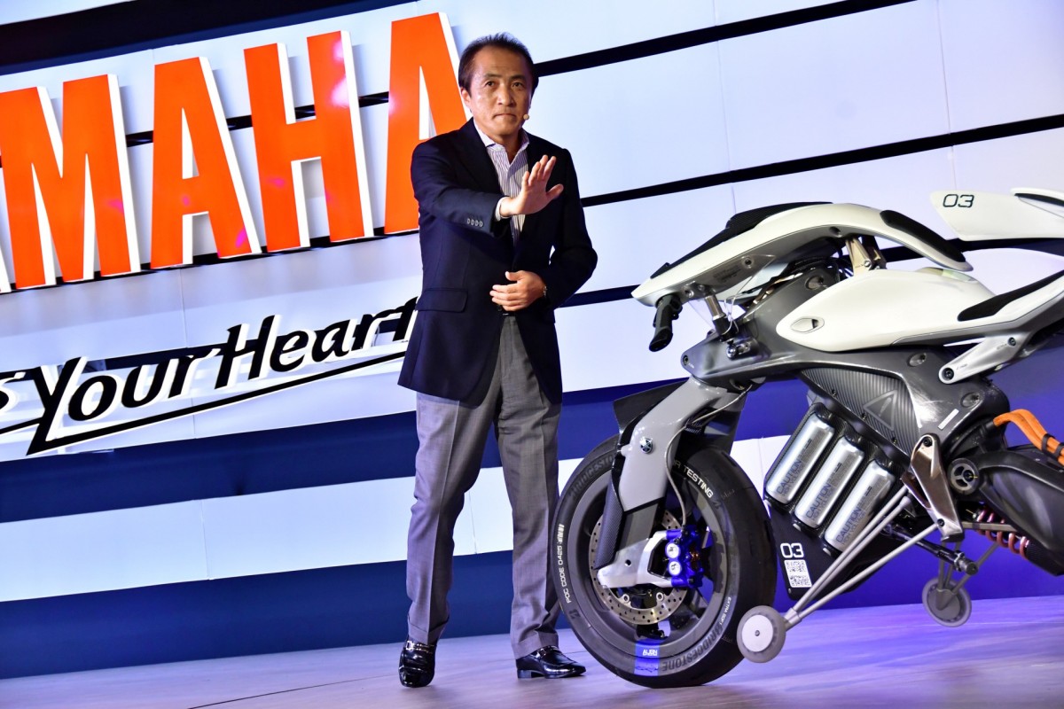Президент Yamaha демонстирует некоторые возможности Motoroid