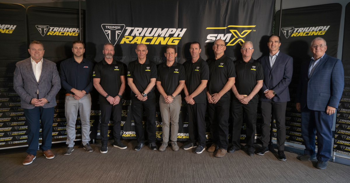 Команда Triumph Racing Team - американское подразделение для SMX 2024