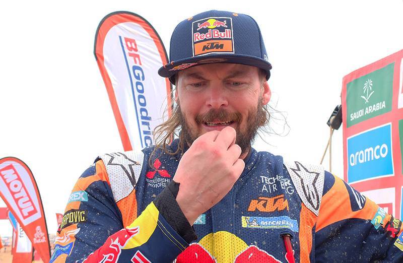 Тоби Прайс, Red Bull KTM - разочарован досадным поражением на Ралли Дакар 2023