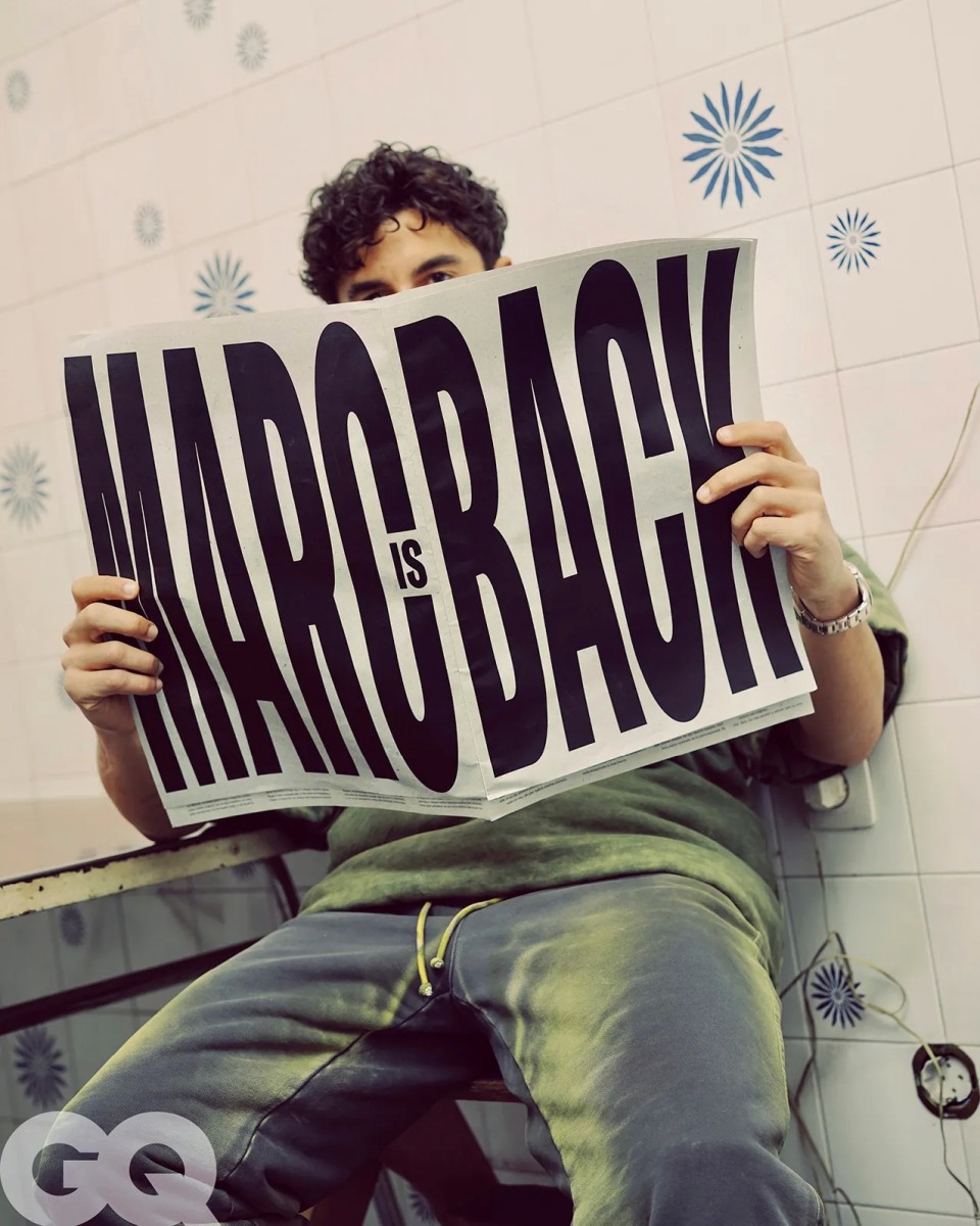 Marc is Back! Марк Маркес в фотосессии для испанского GQ