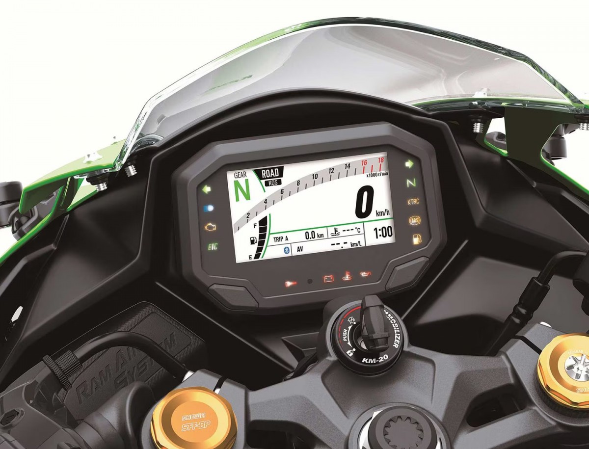 Kawasaki Ninja ZX-4RR KRT Edition (2023): полностью электронное управление